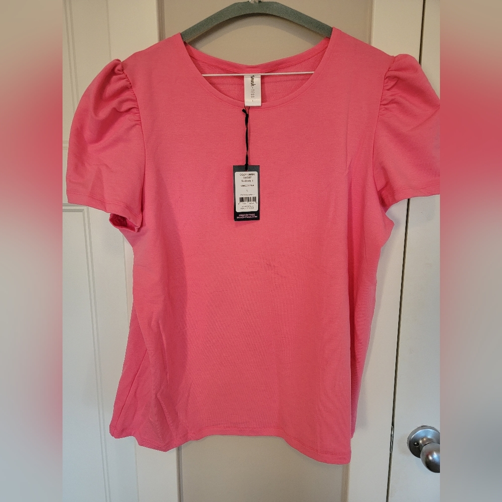 Smash and Tess Emma Shirt size Large in Ginger Pink